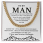 [50% OFF TODAY] TO MY MAN - CUBAN LINK CHAIN NECKLACE