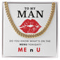 [50% OFF TODAY] TO MY MAN - CUBAN LINK CHAIN NECKLACE