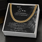 [50% OFF ONLY TODAY] TO MY SON - CUBAN LINK CHAIN NECKLACE