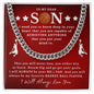 [50% OFF TODAY] TO MY DEAR SON- CUBAN LINK CHAIN NECKLACE