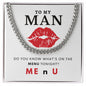 [50% OFF TODAY] TO MY MAN - CUBAN LINK CHAIN NECKLACE