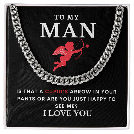 Almost Sold Out - TO MY MAN - CUBAN LINK CHAIN NECKLACE