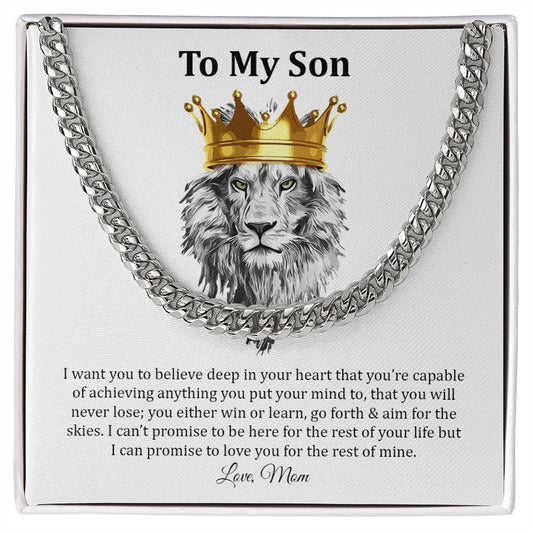[Almost Sold Out] To My Son Cuban Link