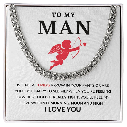 Almost Sold Out - TO MY MAN - CUBAN LINK CHAIN NECKLACE
