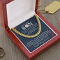 [50% OFF TODAY] TO MY DEAR SON- CUBAN LINK CHAIN NECKLACE