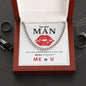 [50% OFF TODAY] TO MY MAN - CUBAN LINK CHAIN NECKLACE