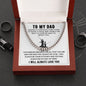 [50% OFF TODAY] TO MY DAD - CUBAN CHAIN LINK NECKLACE