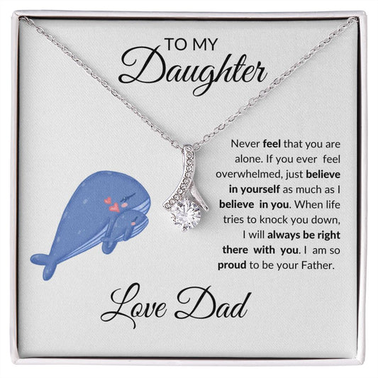 Almost Sold Out -  TO MY DAUGHTER - ALLURING BEAUTY NECKLACE