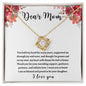 [50% OFF TODAY] DEAR MOM - LOVE KNOT NECKLACE