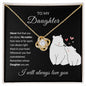 [Almost Sold Out] TO MY DAUGHTER - LOVE KNOT NECKLACE