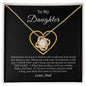 [ALMOST SOLD OUT] TO MY DAUGHTER - LOVE KNOT NECKLACE