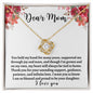 [50% OFF TODAY]  DEAR MOM - LOVE KNOT NECKLACE