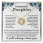 [ALMOST SOLD OUT] TO MY BEAUTIFUL DAUGHTER - LOVE NOT NECKLACE