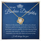 [ALMOST SOLD OUT] TO MY DAUGHTER - LOVE KNOT NECKLACE