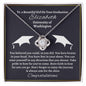 Almost sold out- Personalized Necklace - To my Daughter For Graduation - Beautiful Love Knot Necklace