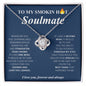 [Almost Sold Out] TO MY SMOKING HOT SOULMATE - LOVE KNOT NECKLACE
