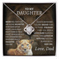 [Almost Sold Out] TO MY DAUGHTER - LOVE KNOT NECKLACE