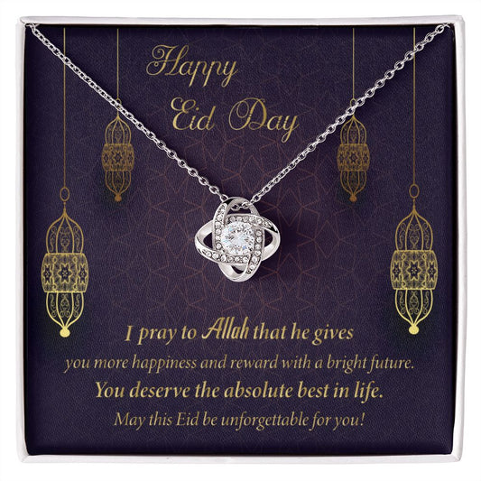 Almost Sold Out - To My Wife For Eid - Love Knot Necklace