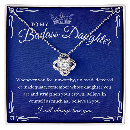 [ALMOST SOLD OUT]  TO MY DAUGHTER NECKLACE