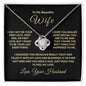 [Almost Sold Out] TO MY BEAUTIFUL WIFE - LOVE KNOT NECKLACE