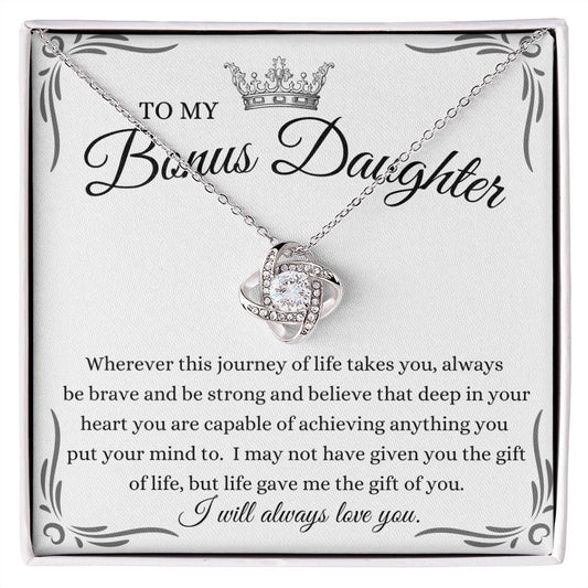 [Almost Sold Out] BONUS DAUGHTER- LOVE KNOT NECKLACE