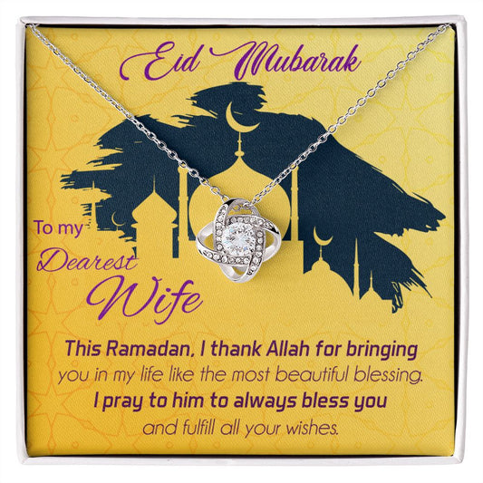 Almost Sold Out - To My Wife For Eid - Love Knot Necklace