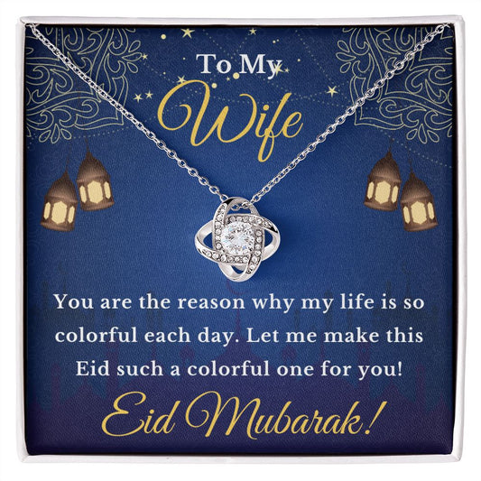 Almost Sold Out - To My Wife For Eid - Love Knot Necklace