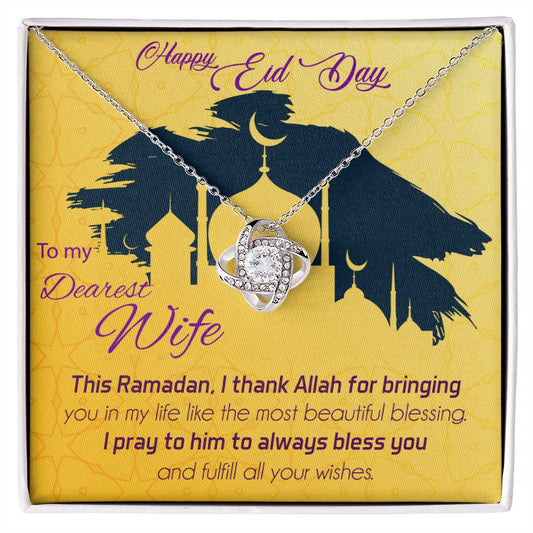 Almost Sold Out - To My Wife For Eid - Love Knot Necklace