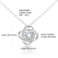 Almost Sold Out -  TO MY DAUGHTER - LOVE KNOT NECKLACE