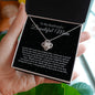 [50% OFF TODAY] TO MY BOYFRIEND'S MOM - LOVE KNOT NECKLACE