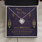Almost Sold Out - To My Wife For Eid - Love Knot Necklace