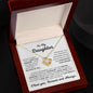 [50% OFF TODAY]  TO MY DAUGHTER - LOVE KNOT NECKLACE