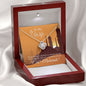 Almost Sold Out - TO MY WIFE FOR EID – LOVE KNOT NECKLACE