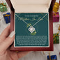 Almost Sold Out - TO MY WONDERFUL MOTHER - IN - LAW - LOVE KNOT NECKLACE