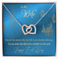 Almost Sold Out - TO MY WIFE FOR EID – INTERLOCKING HEARTS NECKLACE