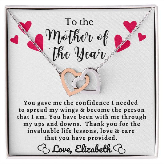 Almost Sold Out - Mother of the Year - Interlocking Hearts Necklace