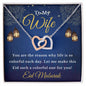 Almost Sold Out - TO MY WIFE FOR EID - INTERLOCKING HEARTS NECKLACE