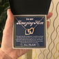 Almost sold out- To my Mom - Beautiful Interlocking Hearts Necklace