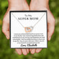 Almost sold out- To my Mom - Beautiful Interlocking Hearts Necklace