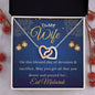 Almost Sold Out - To My Wife For Eid - Interlocking Hearts Necklace