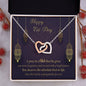 Almost Sold Out - TO MY WIFE FOR EID – INTERLOCKING HEARTS NECKLACE