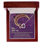 Almost Sold Out - TO MY WIFE FOR EID – INTERLOCKING HEARTS NECKLACE
