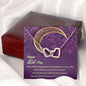 Almost Sold Out - TO MY WIFE FOR EID – INTERLOCKING HEARTS NECKLACE