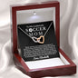 Almost sold out- To my Mom - Beautiful  Interlocking Hearts Necklace