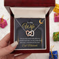 Almost Sold Out - TO MY WIFE FOR EID - INTERLOCKING HEARTS NECKLACE