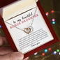 [ALMOST SOLD OUT] TO MY BONUS DAUGHTER - INTERLOCKING HEARTS NECKLACE