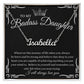 [50% OFF, GET YOURS TODAY] TO MY DAUGHTER I PERSONALIZED NAME NECKLACE I MADE & SHIPS FROM USA