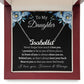 [50% OFF TODAY] TO MY DAUGHTER- PERSONALIZED NAME NECKLACE I MADE & SHIPS FROM USA