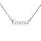 [50% OFF, GET YOURS TODAY] JUST FOR HER NAME NECKLACE ❤️ I MADE & SHIPS FROM THE USA