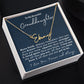 Almost Sold Out -  TO MY BEAUTIFUL GRANDDAUGHTER - SIGNATURE NAME NECKLACE